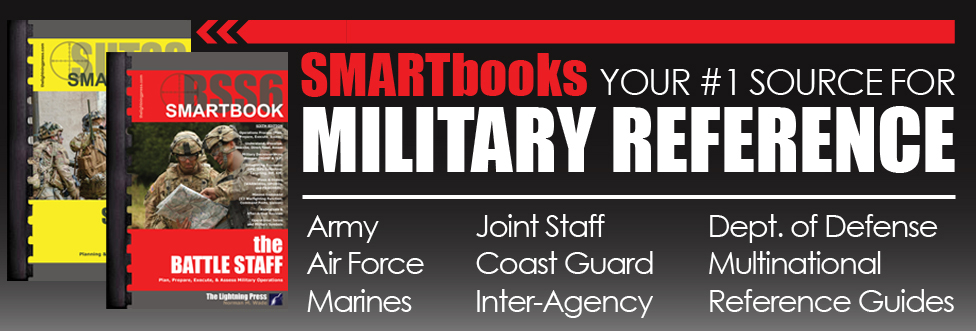 The Lightning Press Smartbooks Adrp And Military Reference Guides